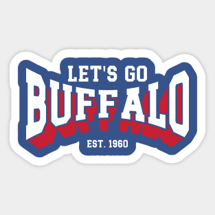 Let's Go Buffalo Sticker